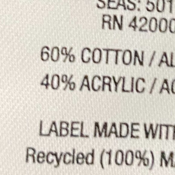 LYS long sleeve, dark gray sweater w/silver sequin stripes across front, size 2X - Picture 12 of 13